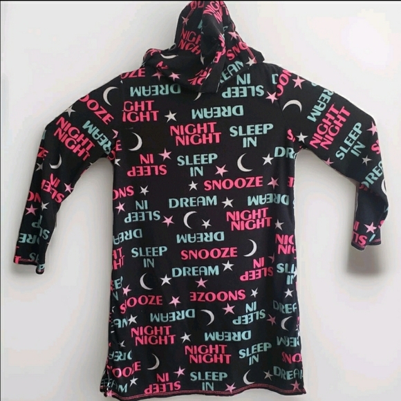 SECRET TREASURES SLEEP SHIRT Hoodie GOOD NIGHT, Sleep In, Dream, S/M CH/M (6-10 - Picture 3 of 12